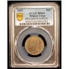Image 2 : BELGIAN CONGO: Albert I, 1909-1934, 50 centimes, 1937, PCGS MS64