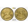 Image 1 : BRITISH WEST AFRICA: George V, 1910-1936, 1 shilling, 1927, PCGS MS64