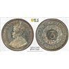 Image 1 : SOUTH AFRICA: George V, 1910-1936, AR 3 Pence, 1923, PCGS Proof 64