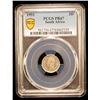 Image 2 : SOUTH AFRICA: George VI, 1936-1952, AR 3 pence, 1951, PCGS Proof 67