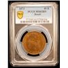 Image 2 : BRAZIL: Pedro II, 1831-1889, AE 40 reis, 1873, PCGS MS63 BN