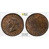 Image 1 : CANADA: Victoria, 1855-1901, AE cent, 1901, PCGS MS63 BN