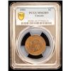 Image 2 : CANADA: Victoria, 1855-1901, AE cent, 1901, PCGS MS63 BN