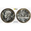 Image 1 : CANADA: George VI, 1936-1952, AR dollar, 1952, PCGS MS64