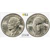 Image 1 : CUBA: Republic, AR 25 centavos, 1953, PCGS MS64