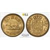 Image 1 : GREENLAND: Christian X, 1912-1947, 50 ore, 1926, PCGS MS66