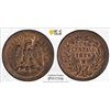 Image 1 : MEXICO: Republic, AE Centavo, 1889-Mo, PCGS MS64 BN