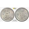 Image 1 : MEXICO: Estados Unidos, AR 10 centavos, 1907-M, PCGS MS66