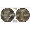Image 1 : NETHERLANDS ANTILLES: Juliana, 1948-1980, AR 1/10 gulden, 1954, PCGS MS65