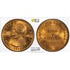 Image 1 : PANAMA: Republic, AE 1¼ centesimos, 1940, PCGS MS66 RD