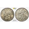Image 1 : PANAMA: Republic, AR balboa, 1947, PCGS MS64