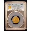 Image 2 : UNITED STATES: brass cent token, ND, PCGS MS64