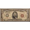 Image 1 : UNITED STATES: 5 dollars, 1934-A, Fine