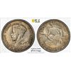 Image 1 : NEW ZEALAND: George V, 1910-1936, AR shilling, 1935, PCGS MS64