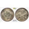 Image 1 : NEW ZEALAND: George VI, 1936-1952, AR 3 pence, 1939, PCGS MS64