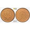 Image 1 : JAPAN: Taisho, 1912-1926, AE 5 rin, year 7 (1918), PCGS MS65 RD