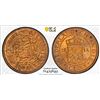 Image 1 : NETHERLANDS EAST INDIES: Wilhelmina, 1890-1948, AE 1/2 cent, 1914, PCGS MS65 RD