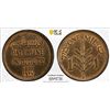 Image 1 : PALESTINE: British Mandate, AE mil, 1927, PCGS MS63 BN