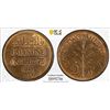 Image 1 : PALESTINE: British Mandate, AE 2 mils, 1927, PCGS MS64 BN