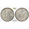 Image 1 : PHILIPPINES: U.S. Territory, AR peso, 1905-S, PCGS AU details