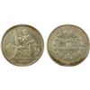 Image 1 : CHINA: CHOPMARKED COINS: FRENCH INDOCHINA: AR piastre, 1900-A, VF