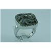 Image 1 : Genuine Black Diamond & Conch Ring 18K Gold