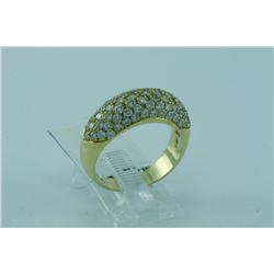 Genuine Diamond Engagement Ring 18K Gold - SRP$ 7358