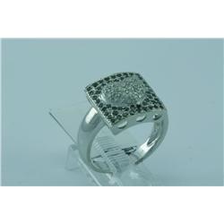 Genuine Diamond Ring 14K White Gold - SRP$ 3658 