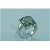 Image 1 : Genuine Diamond Ring 14K White Gold - SRP$ 3658 
