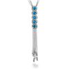 Image 1 : Genuine 3.63 ctw Diamond & Topaz Necklace  