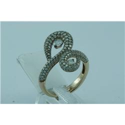 Genuine Diamond Ring 18K Rose Gold - SRP$ 10438