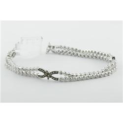 Bracelet 1.59 ctw Diamond  14K White Gold- SRP$ 8333