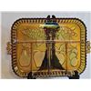 Image 3 : Vintage MARIGOLD Carnival Glass Pitcher and Divided Tray Set