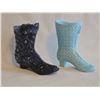 Image 1 : Fenton and Boyd Daisy and Button Glass Hairpin Boots