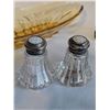 Image 2 : Vintage 50s 60s Pressed Glass Tableware Assortment, 10 Pieces
