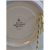 Image 5 : Zeh Scherzer Bavaria Teacup & Saucer, Swedish Plate, Salt Shaker