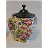 Image 2 : Antique Royal Winton Grimwades Summertime Chintz Jam Jar with Lid and Plate
