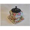 Image 6 : Antique Royal Winton Grimwades Summertime Chintz Jam Jar with Lid and Plate