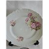 Image 10 : Decorative antique floral porcelain glassware set with sugar bowl and more