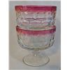 Image 2 : Vintage Glassware and Ceramic Figurine Collection (7 Pieces)
