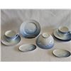Image 2 : Bing & Grøndahl Seagull Porcelain Tea Set, Denmark, 9 Pieces