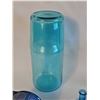 Image 5 : Blue Glassware and Ceramic Jug Lot