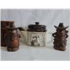 Image 4 : Decorative Mug, Jug, Teapot, and Figurine Lot