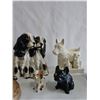 Image 4 : Dog Figurine Collection Including Lefton and Glass Poodle