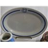 Image 4 : Ceramic and Wicker Tableware Assortment, Including Boote's Hotel Ware and Hall USA