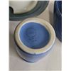 Image 9 : Ceramic and Wicker Tableware Assortment, Including Boote's Hotel Ware and Hall USA
