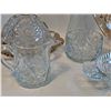 Image 7 : Pressed Glass Serving and Tableware Lot