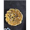 Image 8 : Lot: Taylor's Perfume Bottle, Brass Lighter, Two Vintage Brooches.