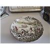 Image 4 : MANTIQUE Lot: Model Car, Clock, Cigarette Tin, Salt & Pepper, Plate