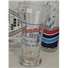 Image 3 : 6 Assorted Advertising Drinking Glasses